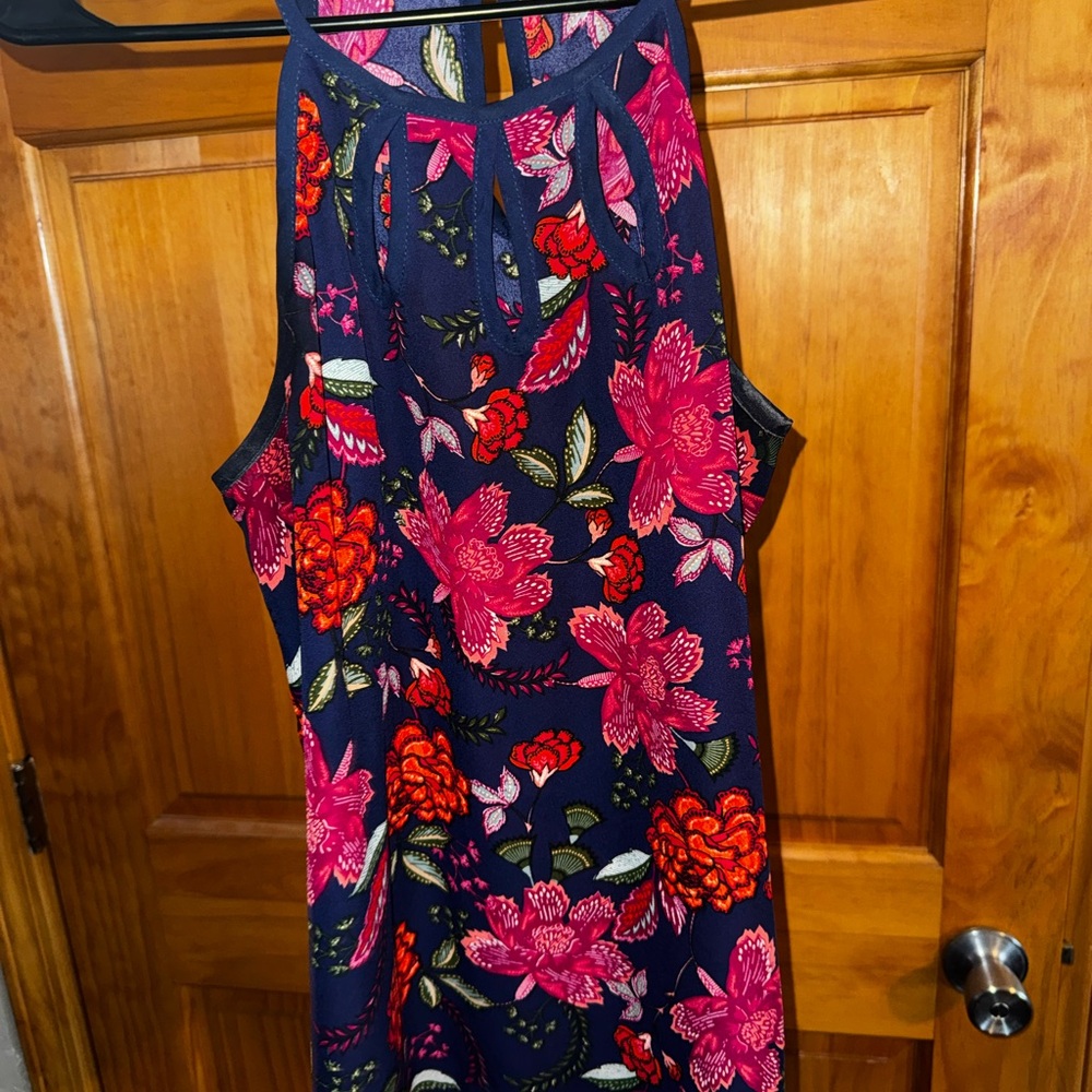 Floral Sleeveless Top